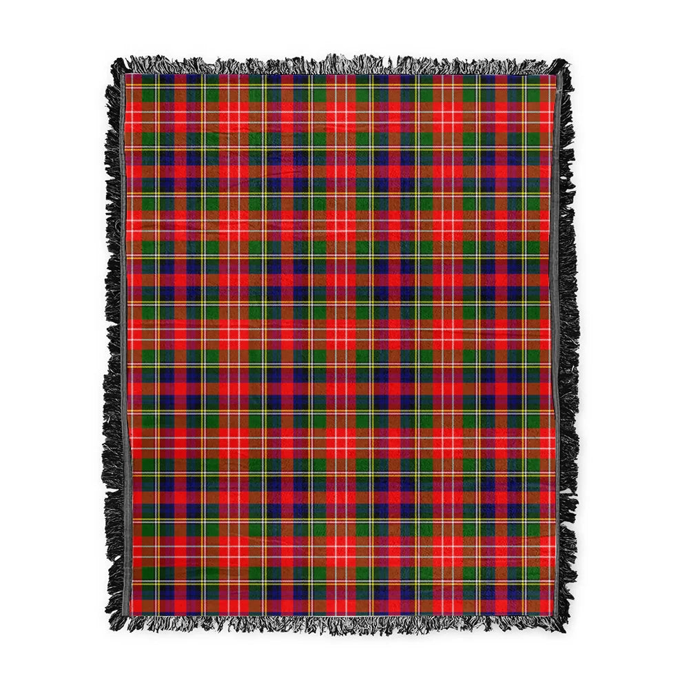 Scottish Tartan Christie Clan Woven Blanket Plaid Style