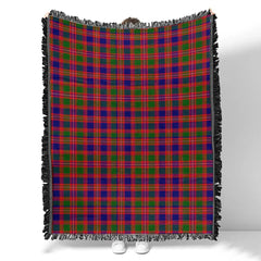 Scottish Tartan MacIntyre Modern Clan Woven Blanket Plaid Style