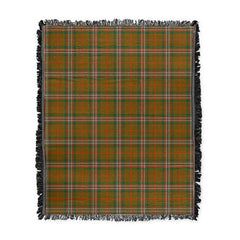Scottish Tartan Scott Brown Modern Clan Woven Blanket Plaid Style
