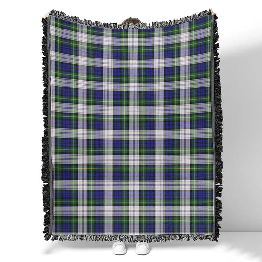 Scottish Tartan Gordon Dress Modern Clan Woven Blanket Plaid Style