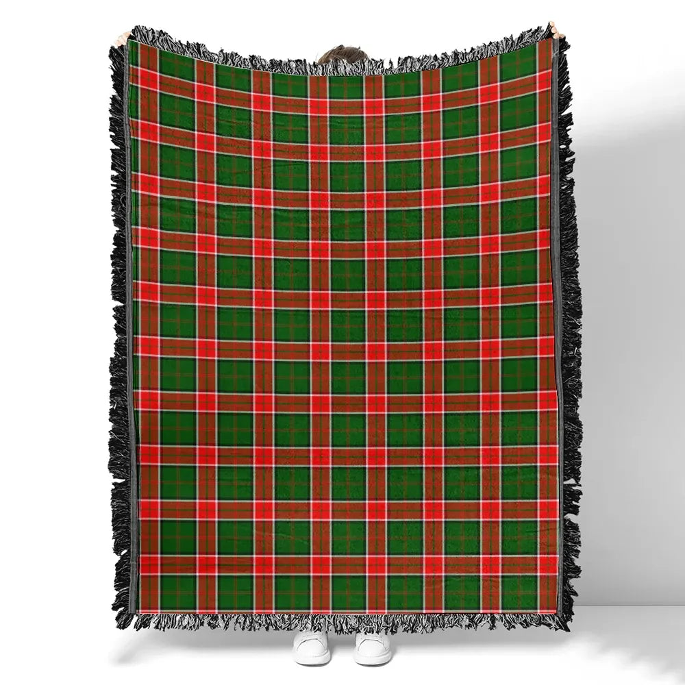 Scottish Tartan Pollock Modern Clan Woven Blanket Plaid Style