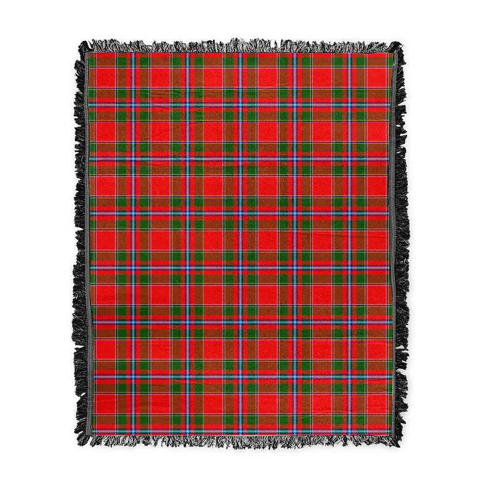 Scottish Tartan Perthshire District Clan Woven Blanket Plaid Style