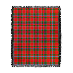 Scottish Tartan Perthshire District Clan Woven Blanket Plaid Style