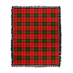 Scottish Tartan Kerr Modern Clan Woven Blanket Plaid Style