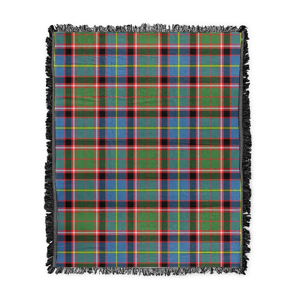 Scottish Tartan Stirling & Bannockburn District Clan Woven Blanket Plaid Style