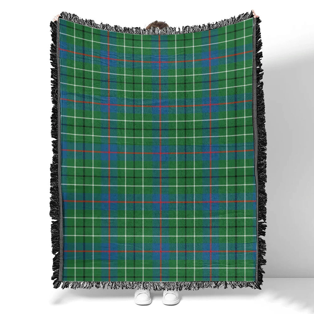 Scottish Tartan Duncan Ancient Clan Woven Blanket Plaid Style