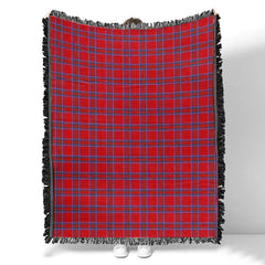Scottish Tartan Inverness District Clan Woven Blanket Plaid Style