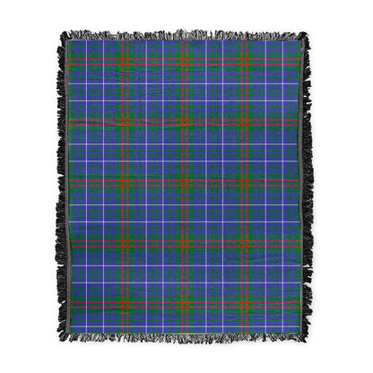 Scottish Tartan Edmonstone Clan Woven Blanket Plaid Style