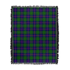 Scottish Tartan Shaw Modern Clan Woven Blanket Plaid Style