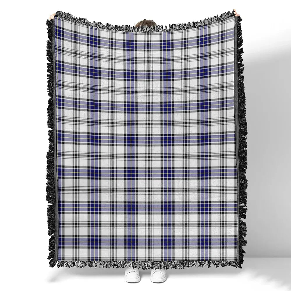 Scottish Tartan Hannay Modern Clan Woven Blanket Plaid Style