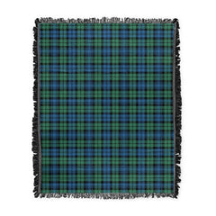 Scottish Tartan Campbell Ancient 02 Clan Woven Blanket Plaid Style