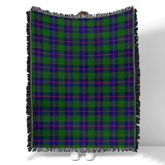 Scottish Tartan Shaw Modern Clan Woven Blanket Plaid Style