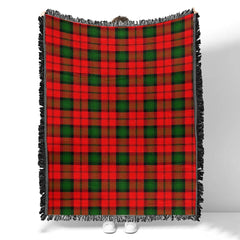 Scottish Tartan Kerr Modern Clan Woven Blanket Plaid Style