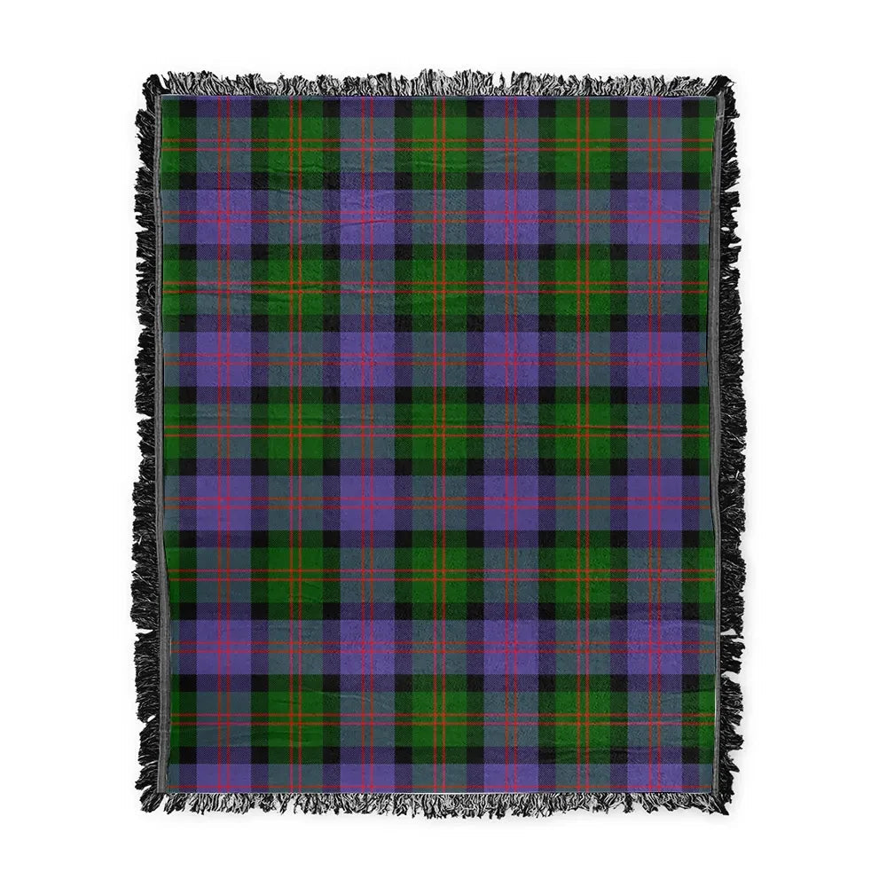 Scottish Tartan Blair Modern Clan Woven Blanket Plaid Style