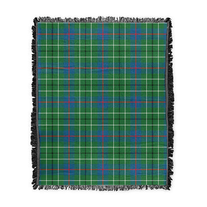 Scottish Tartan Duncan Ancient Clan Woven Blanket Plaid Style