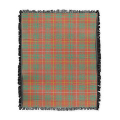 Scottish Tartan Bruce Ancient Clan Woven Blanket Plaid Style