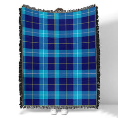 Scottish Tartan McKerrell Clan Woven Blanket Plaid Style