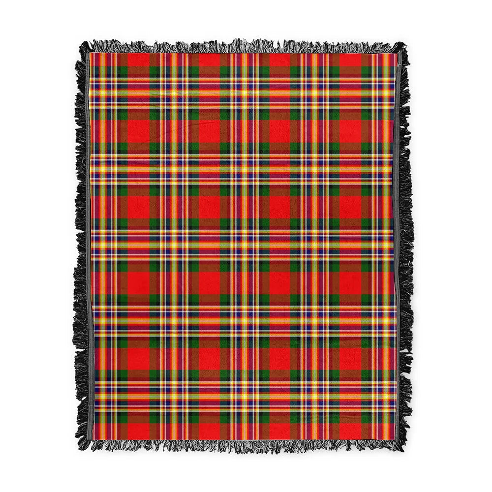 Scottish Tartan MacGill Modern Clan Woven Blanket Plaid Style