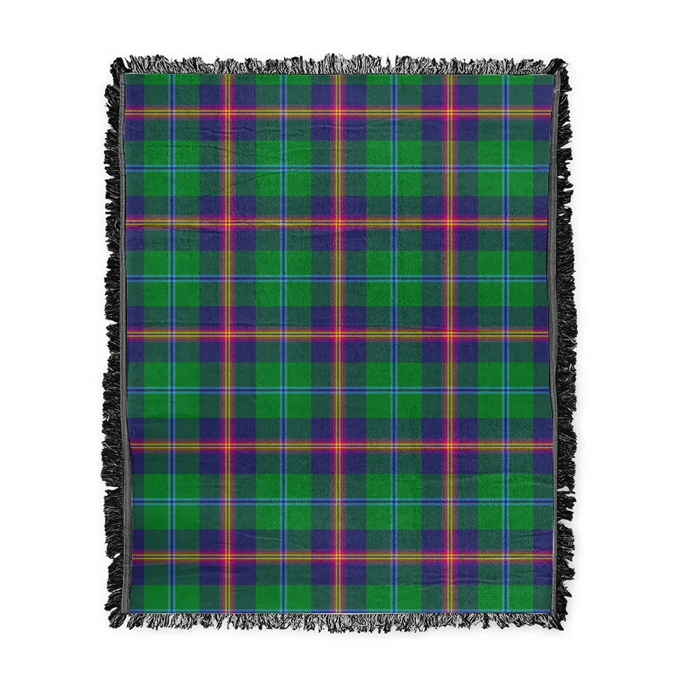 Scottish Tartan Young Modern Clan Woven Blanket Plaid Style