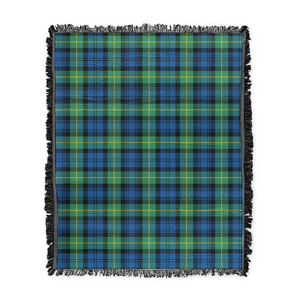 Scottish Tartan Gordon Ancient Clan Woven Blanket Plaid Style