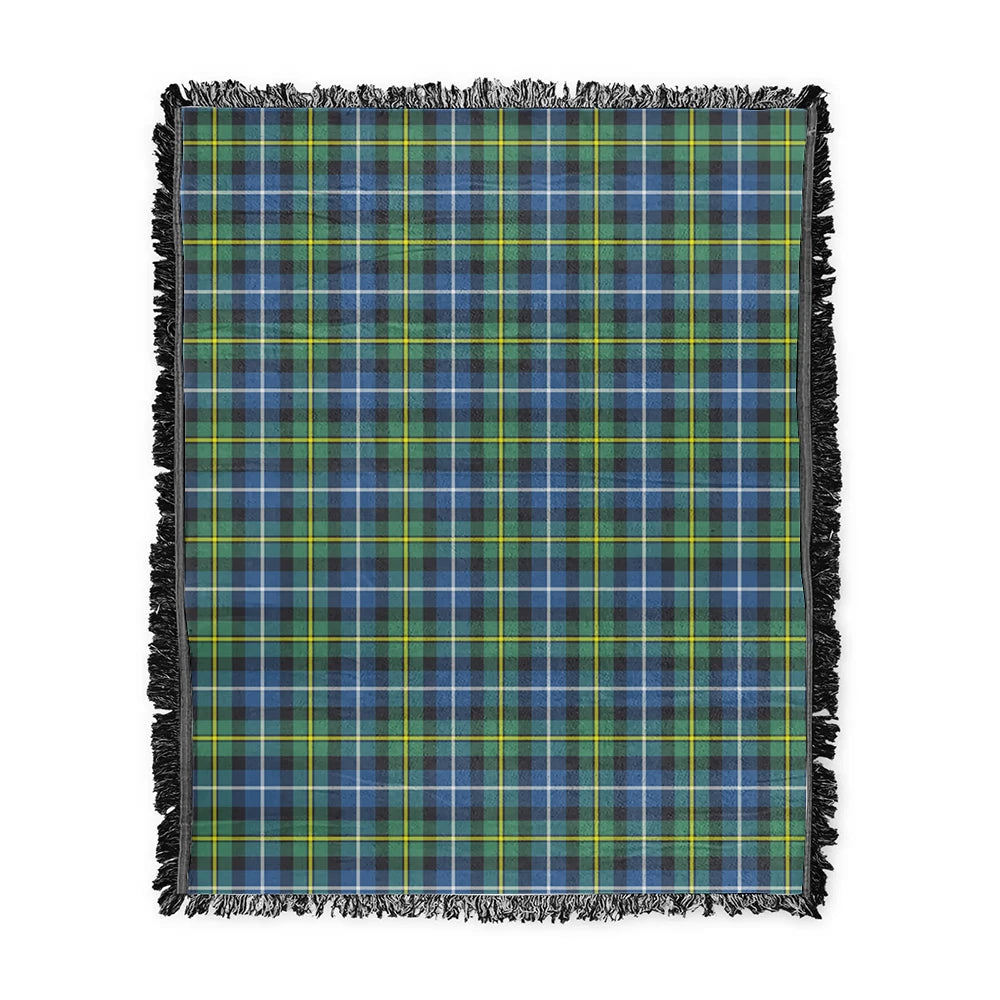 Scottish Tartan MacNeill of Barra Ancient Clan Woven Blanket Plaid Style