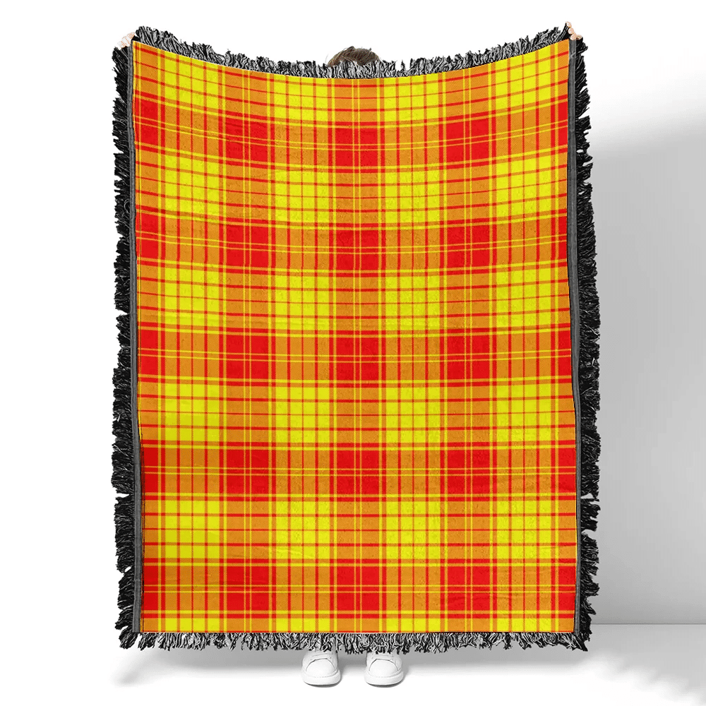 Scottish Tartan MacMillan Clan Clan Woven Blanket Plaid Style