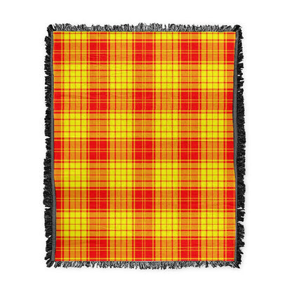 Scottish Tartan MacMillan Clan Clan Woven Blanket Plaid Style