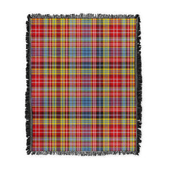 Scottish Tartan Ogilvie of Airlie Ancient Clan Woven Blanket Plaid Style