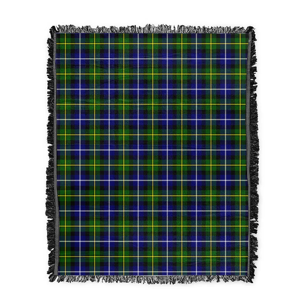 Scottish Tartan MacNeill of Barra Modern Clan Woven Blanket Plaid Style