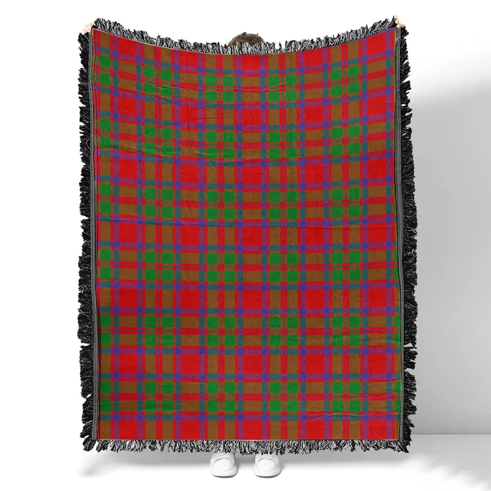 Scottish Tartan MacKintosh Modern Clan Woven Blanket Plaid Style