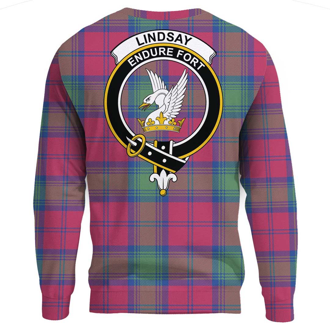 Lindsay Ancient Tartan Crest Sweatshirt