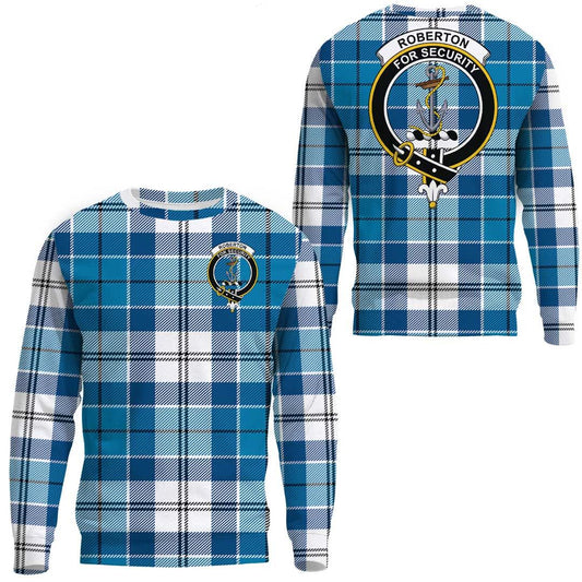 Roberton Tartan Crest Sweatshirt