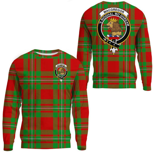 MacGregor Modern Tartan Crest Sweatshirt