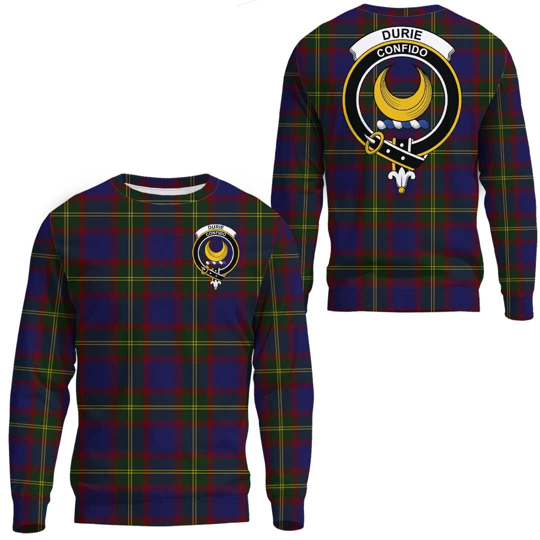 Durie Tartan Crest Sweatshirt