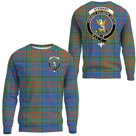 Stewart of Appin Hunting Ancient Tartan Crest Sweatshirt