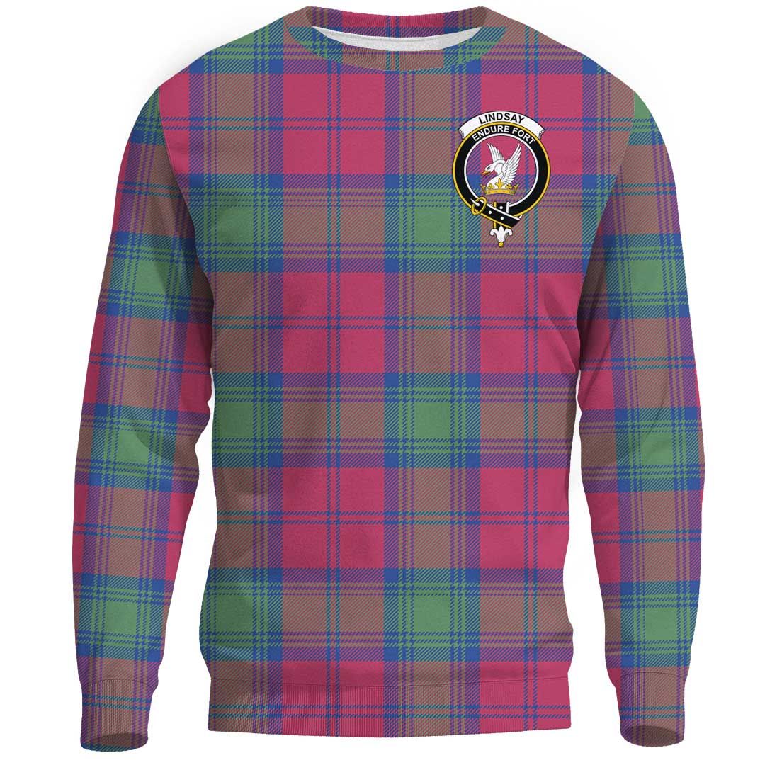 Lindsay Ancient Tartan Crest Sweatshirt