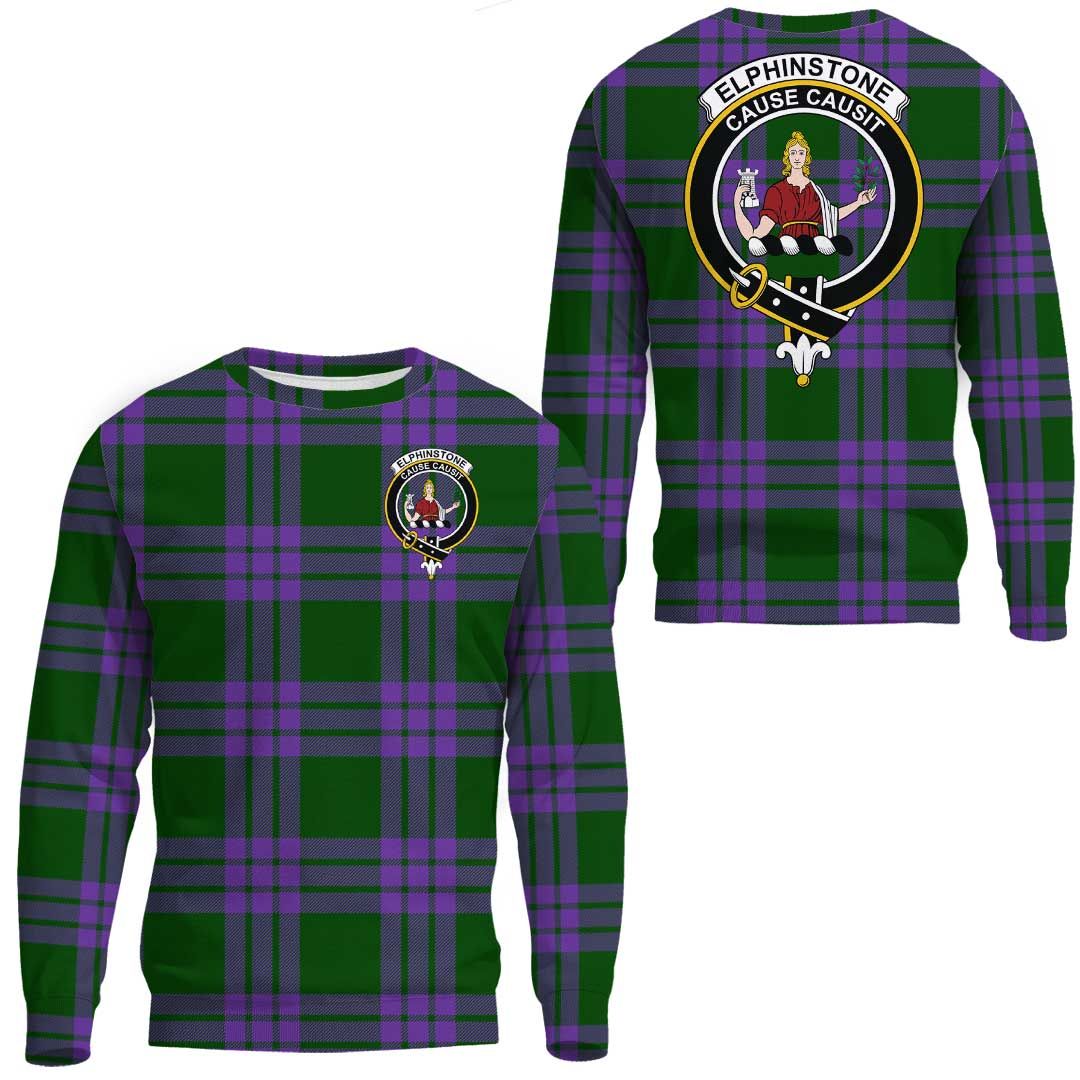 Elphinstone Tartan Crest Sweatshirt