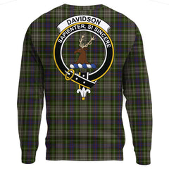 Davidson Tulloch Dress Tartan Crest Sweatshirt
