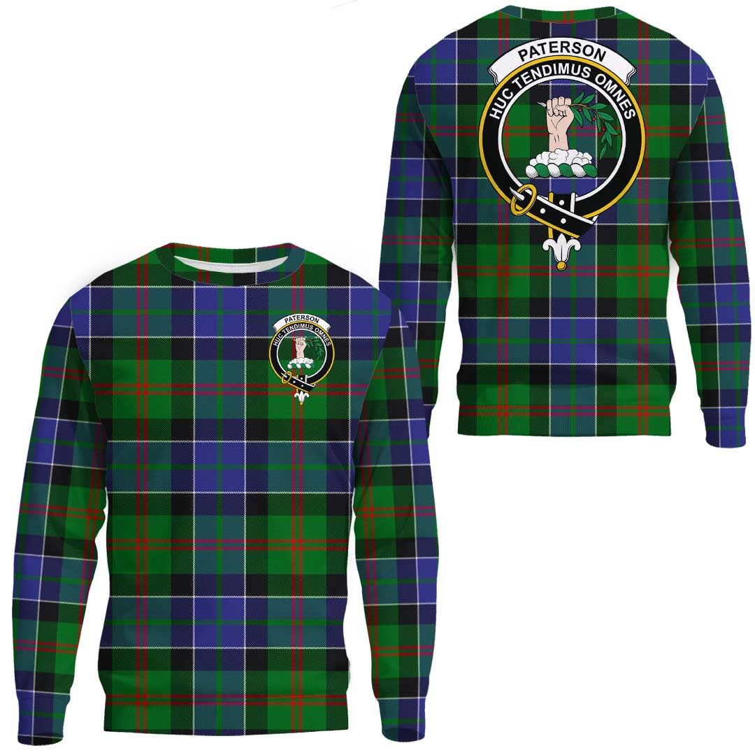 Paterson Tartan Crest Sweatshirt