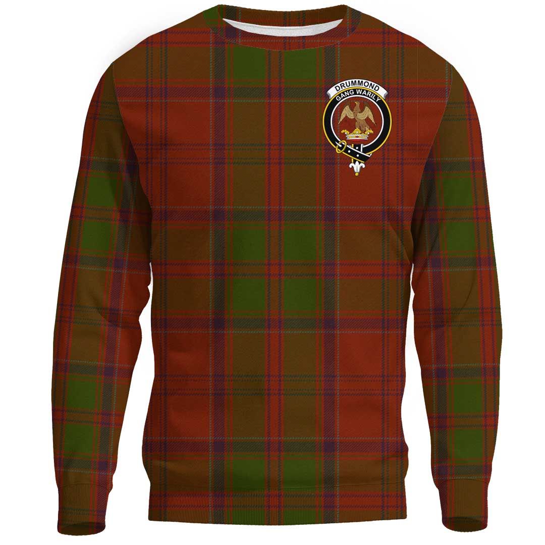 Drummond Clan Tartan Crest Sweatshirt