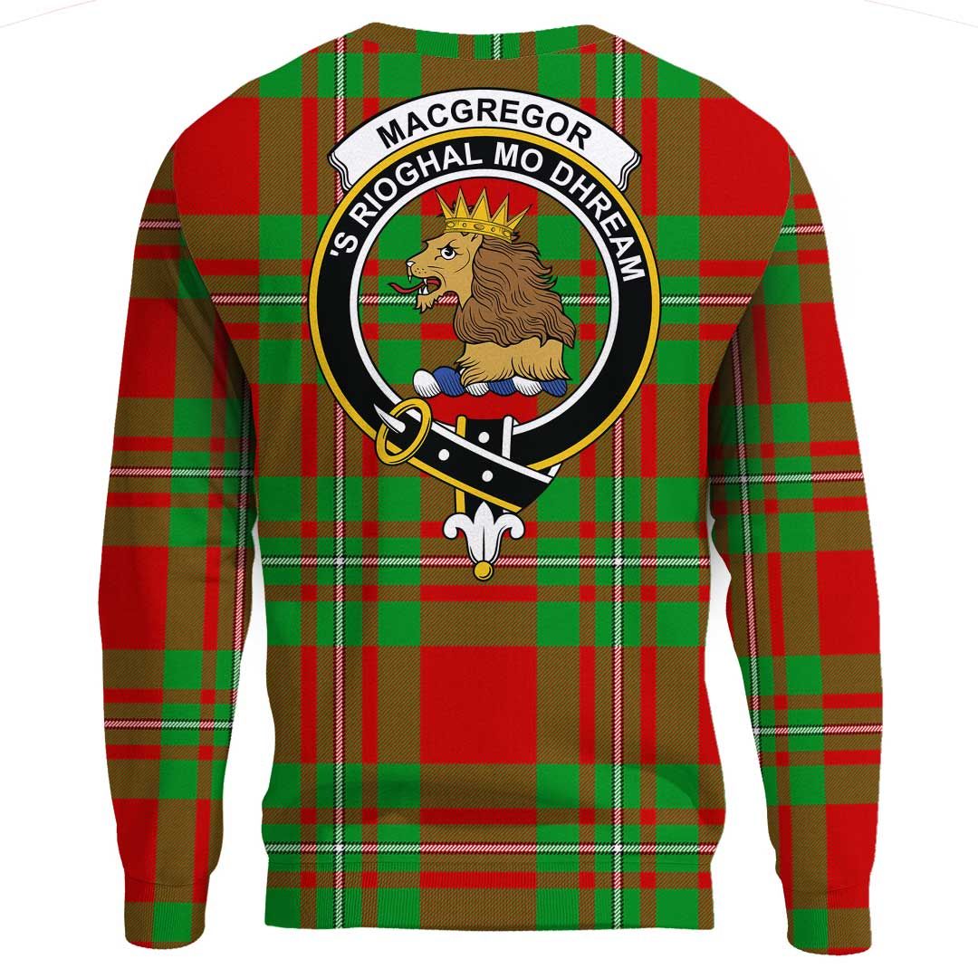 MacGregor Modern Tartan Crest Sweatshirt
