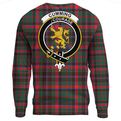Cumming Hunting Modern Tartan Crest Sweatshirt