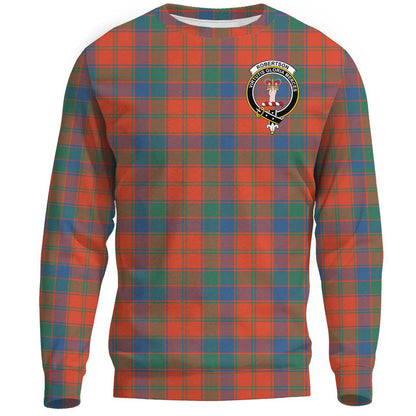 Robertson Ancient Tartan Crest Sweatshirt