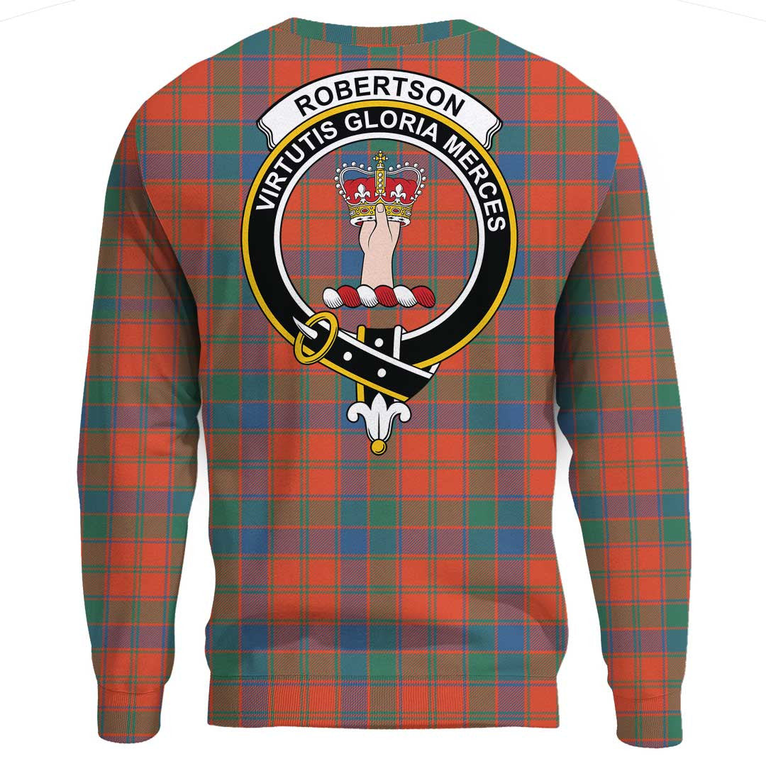 Robertson Ancient Tartan Crest Sweatshirt