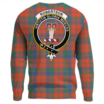 Robertson Ancient Tartan Crest Sweatshirt