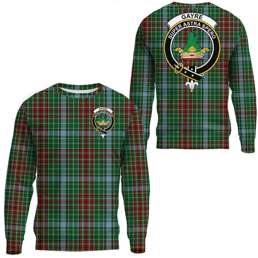 Gayre Tartan Crest Sweatshirt