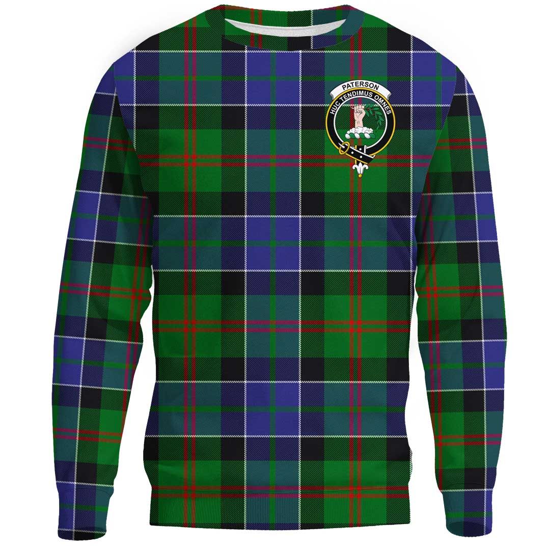 Paterson Tartan Crest Sweatshirt