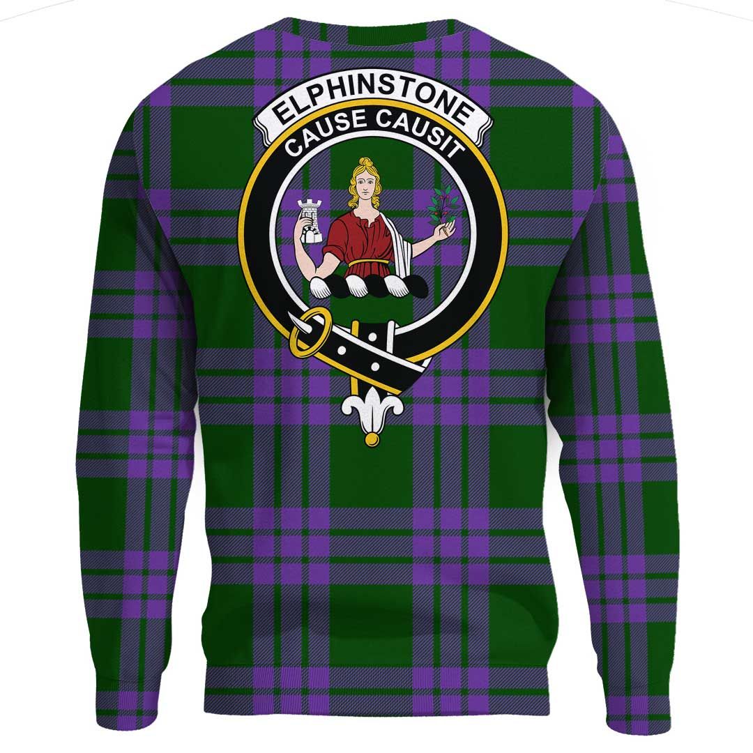 Elphinstone Tartan Crest Sweatshirt