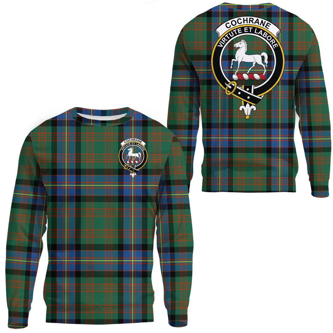 Cochrane Ancient Tartan Crest Sweatshirt