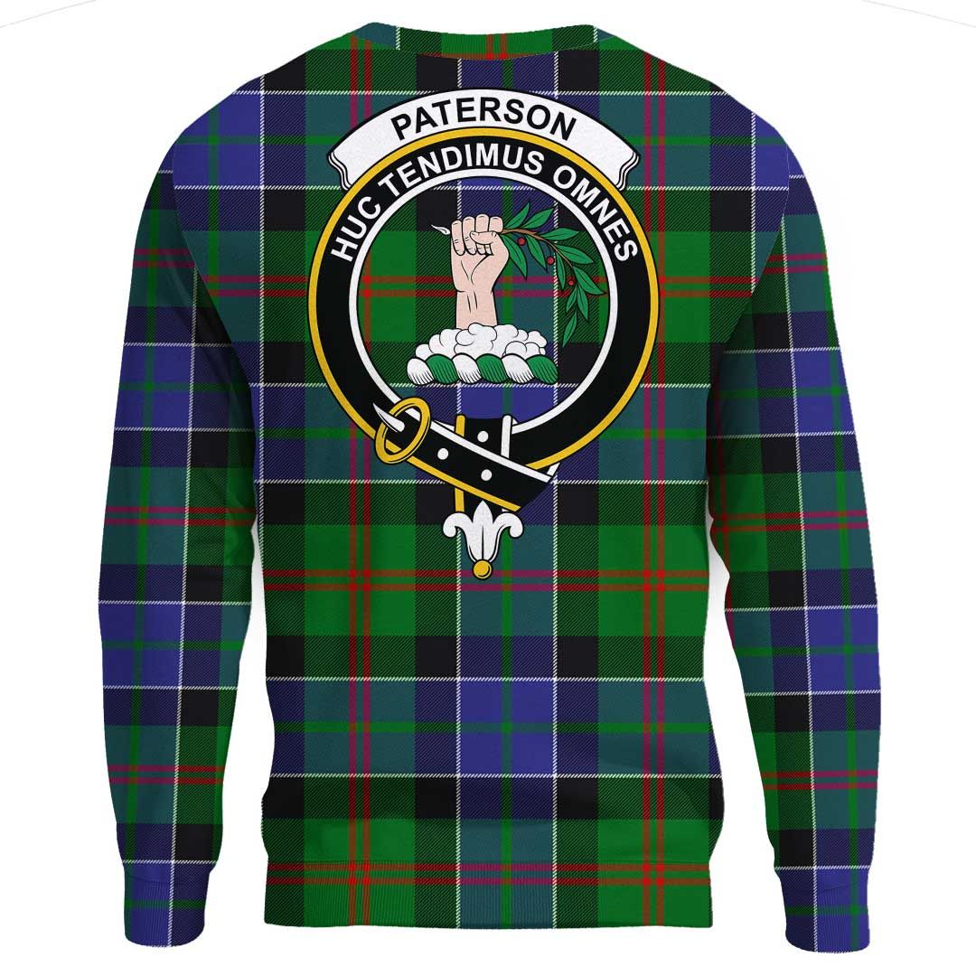 Paterson Tartan Crest Sweatshirt